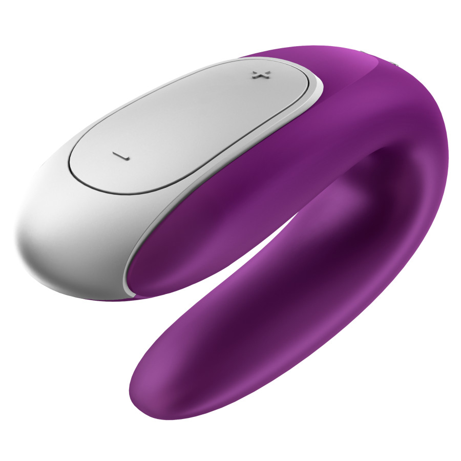 Double stimulateur connecté Double Fun Satisfyer Violet