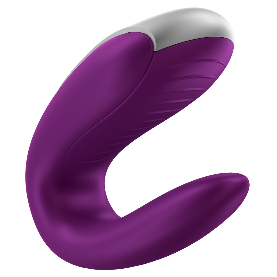 Double stimulateur connecté Double Fun Satisfyer Violet