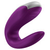 Double stimulateur connecté Double Fun Satisfyer Violet