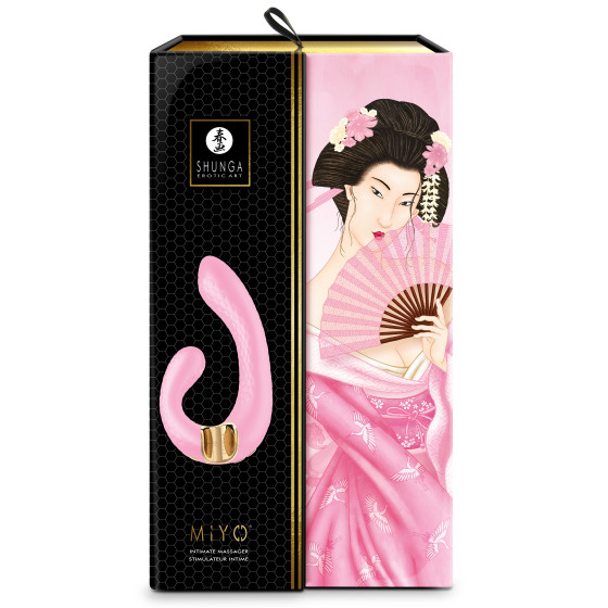 Double stimulateur intime Shunga Miyo Rose