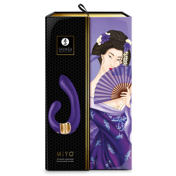 Double stimulateur intime Shunga Miyo Violet