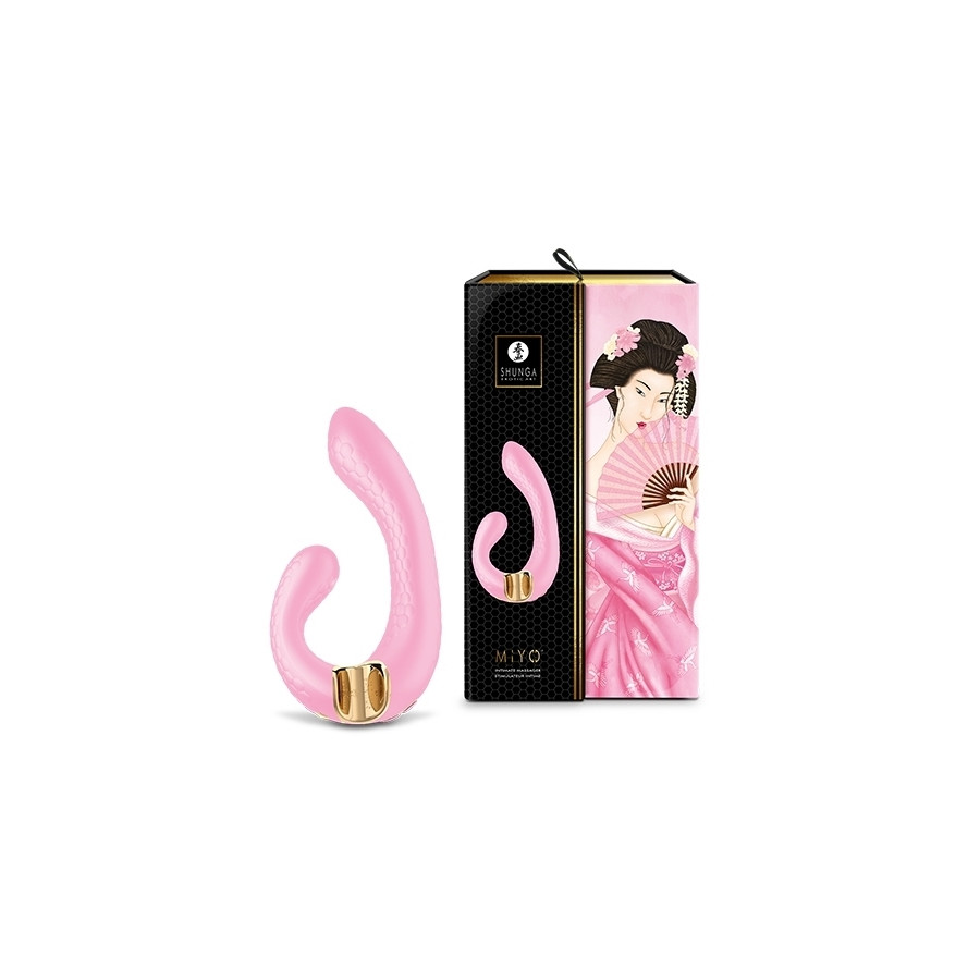 Double stimulateur intime Shunga Miyo Rose