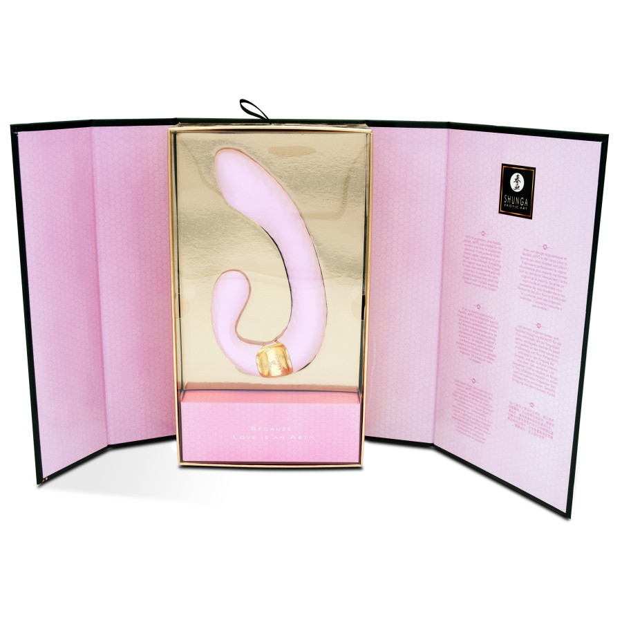 Double stimulateur intime Shunga Miyo Rose