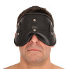 Masque en cuir rembourré Blind Up Noir