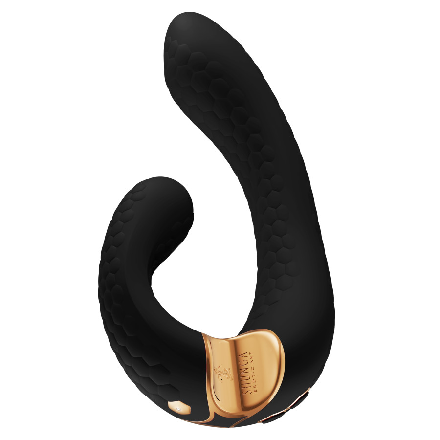 Double Stimulateur intime Shunga Miyo Noir