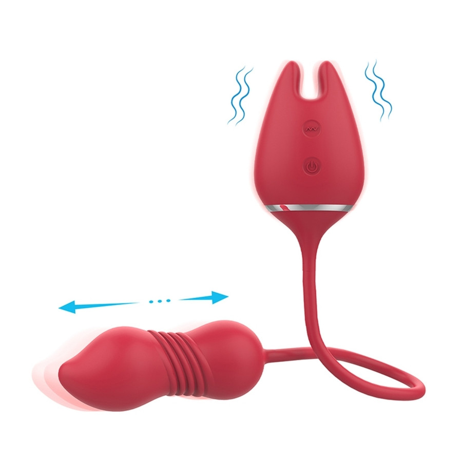 Stimulateur de clitoris et Oeuf Wonder Lady 9 Vibrations Stimulateur de clitoris et Oeuf Wonder Lady 9 Vibrations