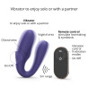 Stimulateur vibrant pour couple Match Up Love to Love Indigo