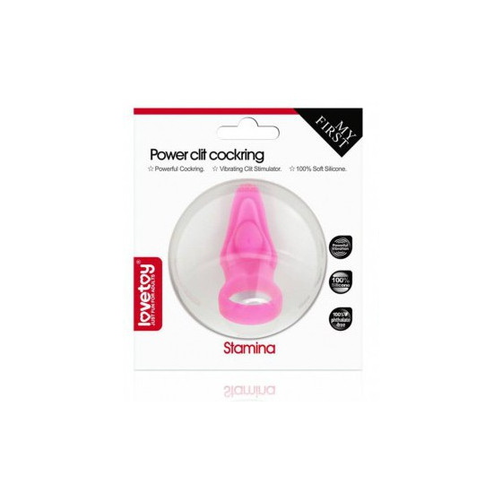 Anneau Vibrant Power Clit STAMINA – Rose
