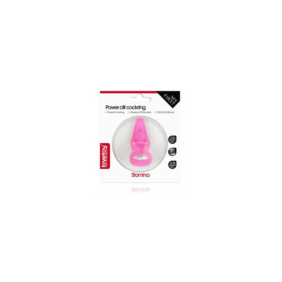 Anneau Vibrant Power Clit STAMINA – Rose