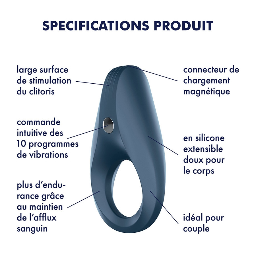 Cockring Vibrant Satisfyer Men 2.5cm