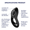Anneau pénien vibrant Legendary Duo Satisfyer