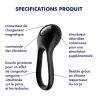 Anneau pénien vibrant Majestic Duo Satisfyer