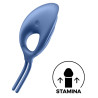 Cockring vibrant Swordsman Satisfyer Bleu