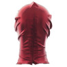 Cagoule avec Ouverture Bouche Rouge