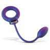 Cockring + Plug vibrant Eclipse Hueman 6.5 x 3cm - Diamètre 45mm