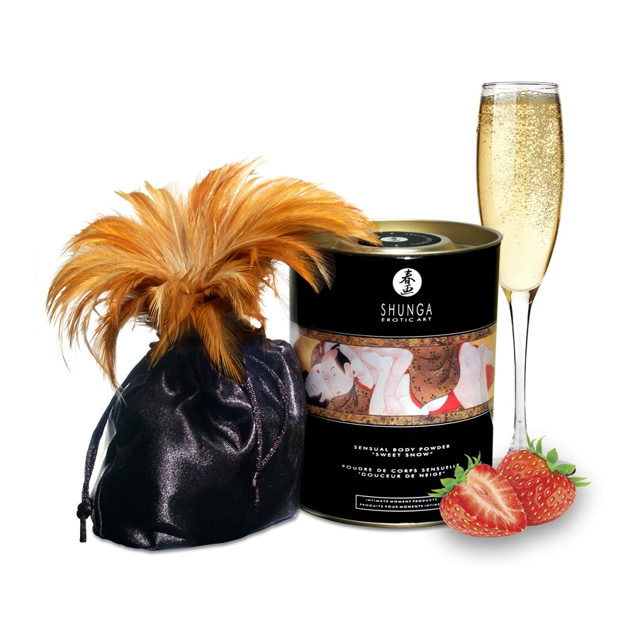 Poudre de corps sensuelle Vin pétillant à la fraise 228gr Poudre de corps sensuelle Vin pétillant à la fraise 228gr