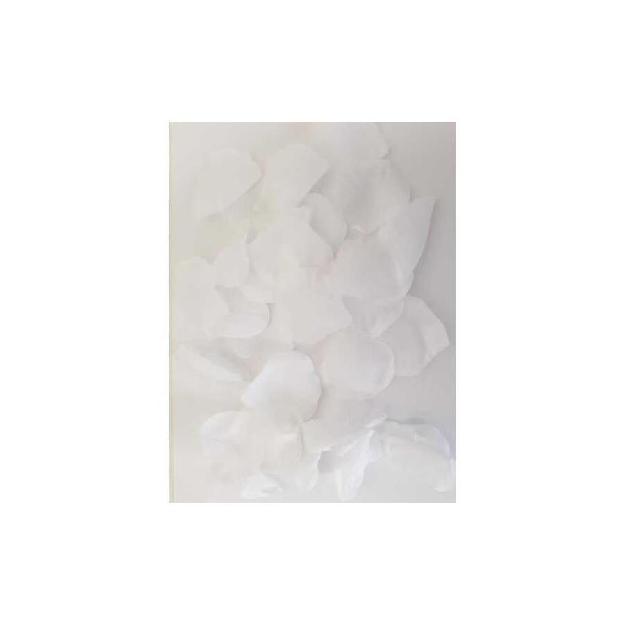Fausses Pétales de Fleurs x100 Blanc