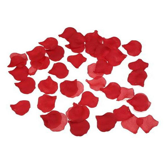 Fausses Pétales de Fleur x100 Rouge