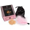 Poudre corporelle comestible Golden Light Chocolat aphrodisiaque 40g