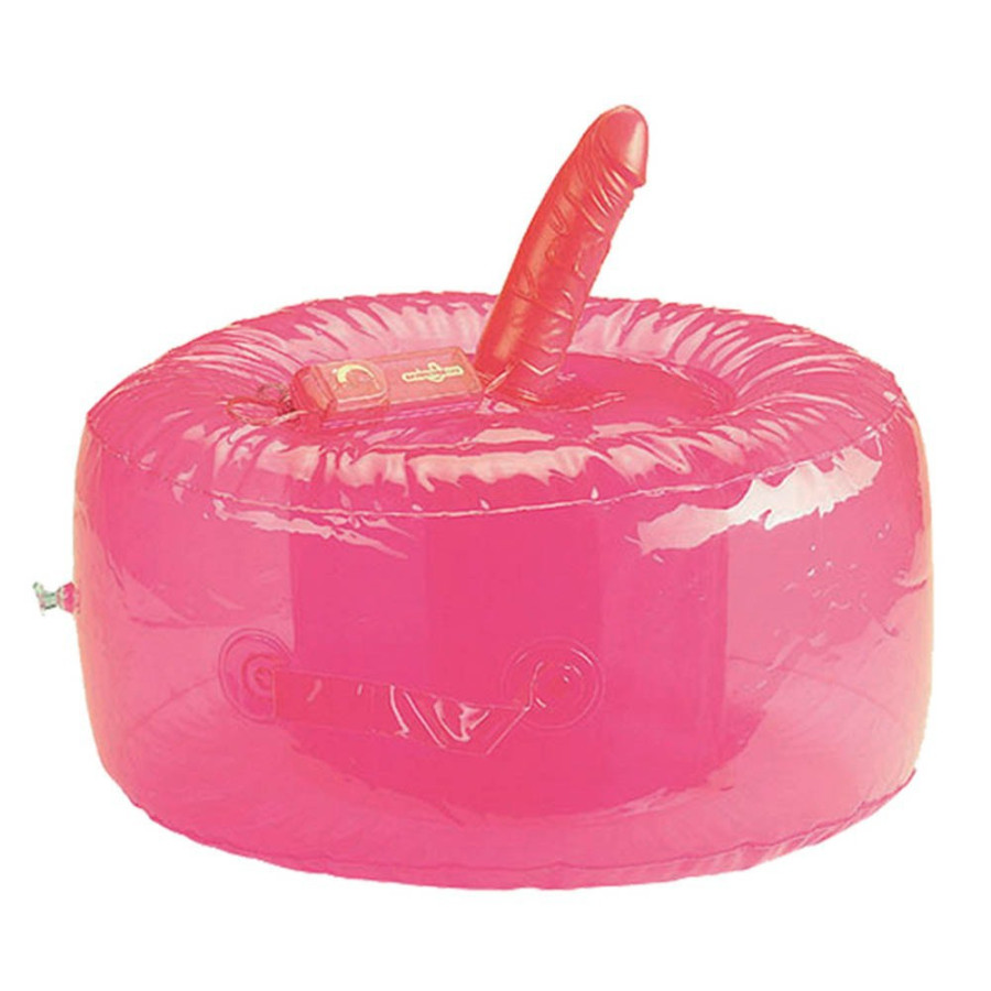 Coussin avec Gode vibrant 13 x 4 cm Rose Coussin avec Gode vibrant 13 x 4 cm Rose