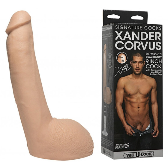 Gode réaliste Acteur Xander Corvus 18 x 5 cm
