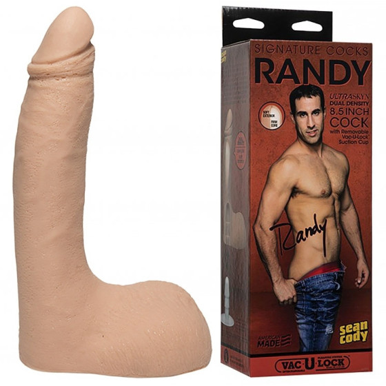 Gode réaliste Acteur Randy 17 x 5 cm