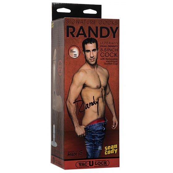 Gode réaliste Acteur Randy 17 x 5 cm