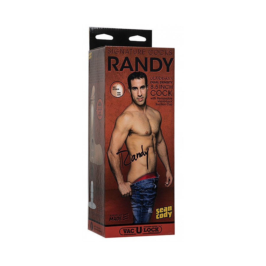 Gode réaliste Acteur Randy 17 x 5 cm