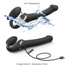 Dildo Multi Orgasm Strap-On-Me M 15 x 3.8cm Noir