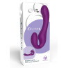 Stimulateur de point G Strapless Strap-On 13 x 3.5cm Violet