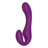 Stimulateur de point G Strapless Strap-On 13 x 3.5cm Violet