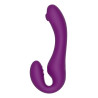 Stimulateur de point G Strapless Strap-On 13 x 3.5cm Violet