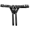 Harnais en cuir Strap On Cox pour gode ceinture