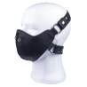 Masque en cuir avec Zip