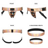 Ceinture Harnais pour Gode Strap-On-Me Rose doré