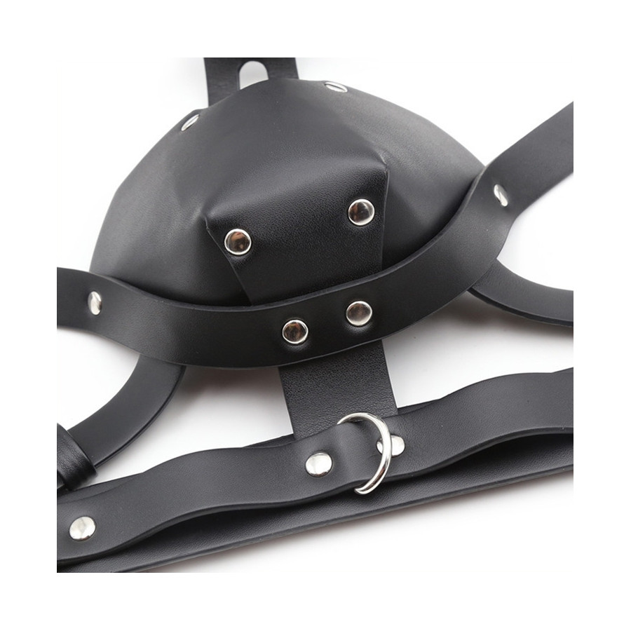 Muselière Sm Harness Head Noire