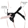 Harnais pour Gode ceinture Strap-On Get Real Noir