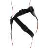 Harnais pour Gode ceinture Strap-On Deluxe Get Real Noir