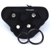 Harnais pour Gode ceinture Strap-On Get Real Noir