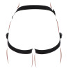 Harnais pour Gode ceinture Strap-On Get Real Noir