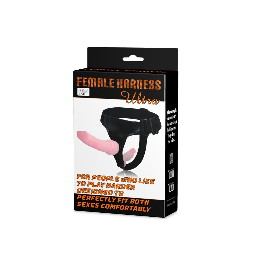 Gode ceinture Double insertion 12 x 4 cm Chair