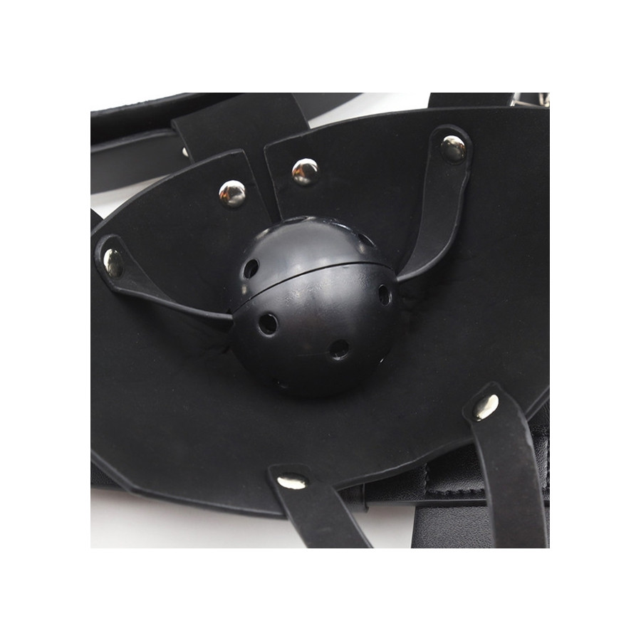 Muselière Sm Harness Head Noire