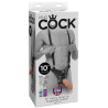 Gode Harnais King Cock 21 x 5.5 cm