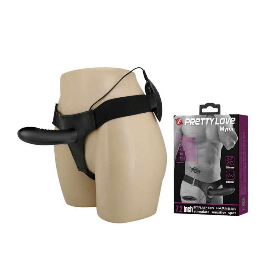 Gode ceinture vibrant Myron 18.5 x 4.8cm