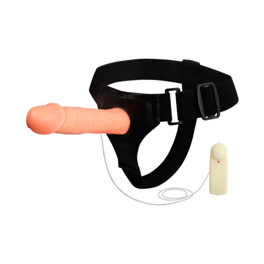 Gode ceinture vibrant Strap-On Men 17 x 4 cm Gode ceinture vibrant Strap-On Men 17 x 4 cm