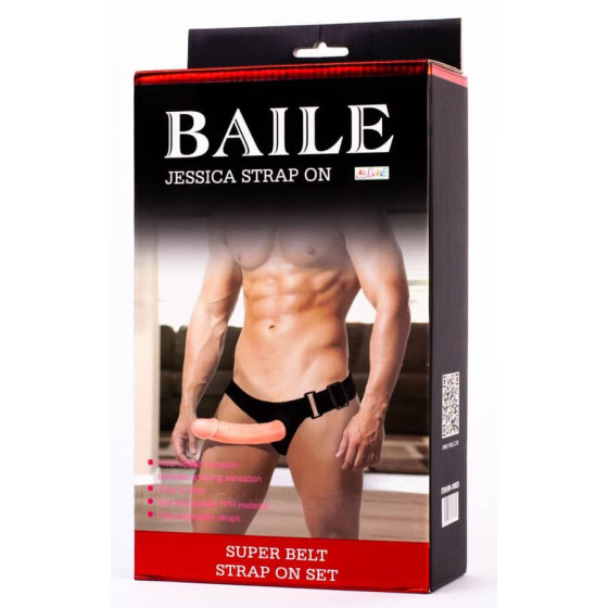 Gode ceinture vibrant Strap-On Men 17 x 4 cm