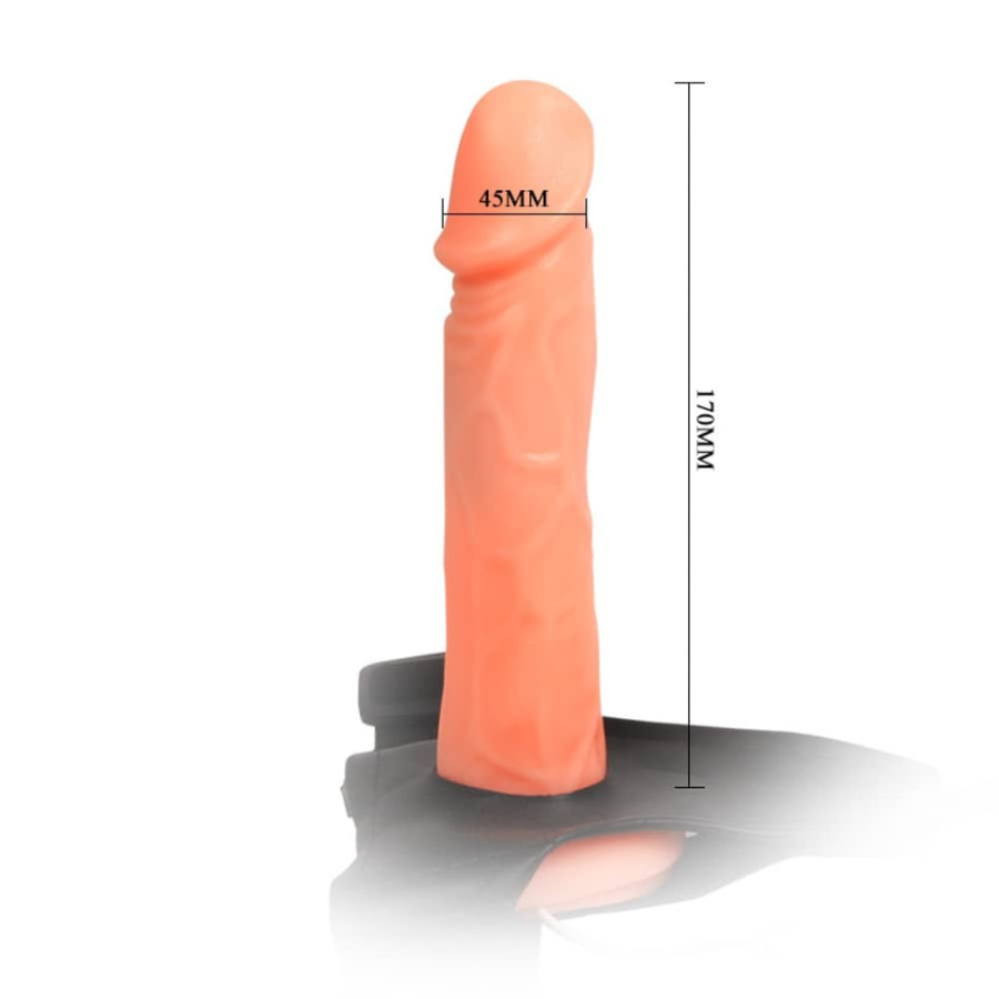 Gode ceinture vibrant Strap-On Men 17 x 4 cm