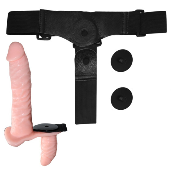 Doubole gode ceinture Vibrant Passionate 16 x 3.5 cm