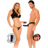 Gode ceinture Vibrant Vibrating Hollow 15 x 4.5 cm