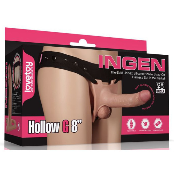 Gode ceinture Hollow G 19.3 x 4.5cm